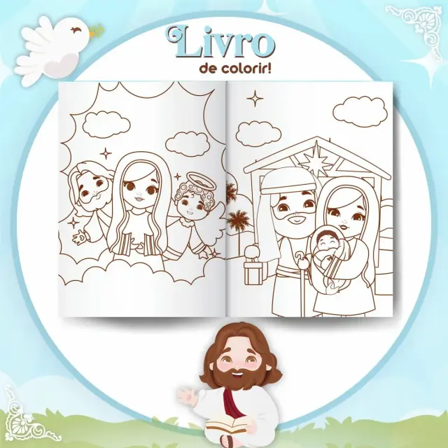 Livro de Colorir Cristão 6